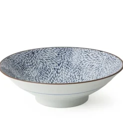 Aizome Mum 9.75" Serving Bowl