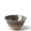 Aoi Nagashi Blue & Brown Collection Ceramic Tableware Made in Japan available at Miya.