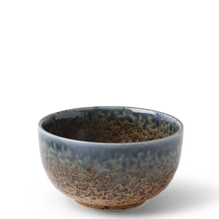 Aoi Nagashi Blue & Brown Collection Ceramic Tableware Made in Japan available at Miya.