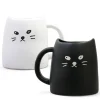 Black & White Cat Mug Set