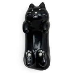 Black Cat Chopstick Rests available at Miya