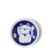 Blue & White Cat Themed Tableware Made in Japan Available at Miya.