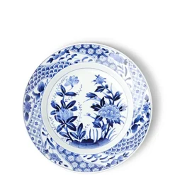 Blue & White Plate 9.25"