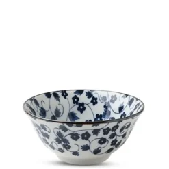 Blue & White Versatile Bowls Made in Japan Available at Miya.