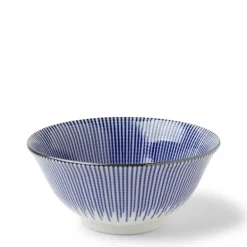 Blue Spoke Bowl 6"
