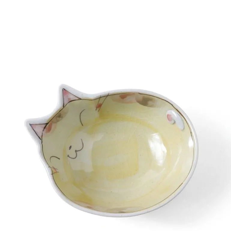 Bowl Tabby Cat