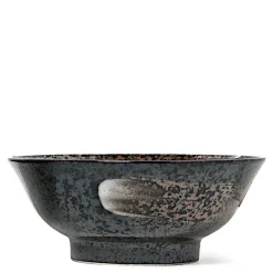 Brush Stroke Large 8.25" Ramen Noodle Bowl from Japan available at Miya