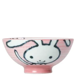 Bunny Rabbit Rice Bowl Made in Japan Available At Miya.