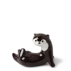 Chopstick Rest Otter Dark Brown