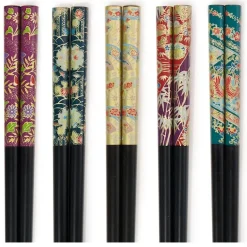 Chopsticks Kimono Print