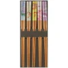 Chopsticks Set Bamboo Garden Seasons