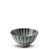 Green Celadon Geometric Chevron Pattern Rice Bowls Made in Japan Available at Miya.