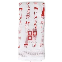Japanese Cotton Tea Towels Tenugui made in Japan available at Miya.