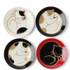Mini cat plates from Jewel Japan made in Japan is too cute!