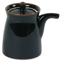 Mori Black G-type Sauce Pot at Miya