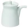 Mori White G-type Sauce Pot at Miya