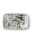 Plate Rectangle Happy Dinosaurs