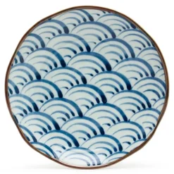 Saikai Nami Waves 9" Plate