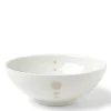 Satin White Dots 8-3/8" Bowl