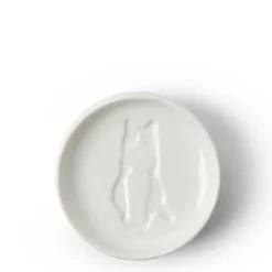 Sauce Dish Cat Sitting