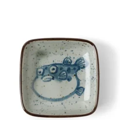 Sauce Dish 3.5" Puffer Fish