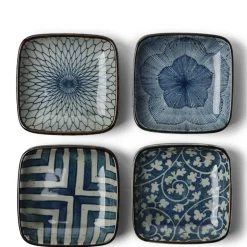 Sauce Dish 3.5" Vintage Set/4
