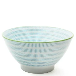 Sen Colors Pastel Blue 7.5" Ramen Noodle Deep Bowl from Japan at Miya.