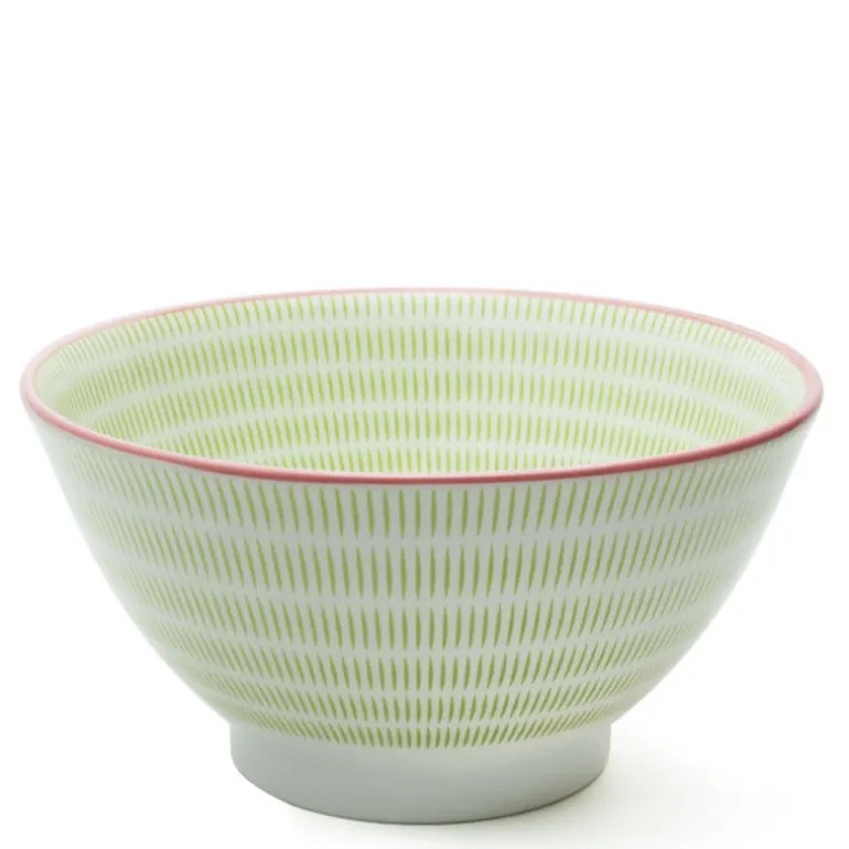 Sen Colors Pastel Green 7.5" Ramen Noodle Bowl from Japan at Miya.