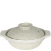 Sumi Kannyu White Donabe Casserole, 34 Oz.