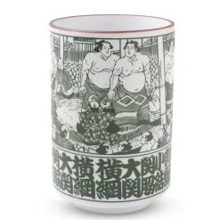 Sumo Championship Teacup Made in Japan