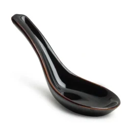 Tenmoku Black Soup Spoon