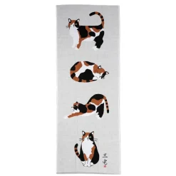 Tenugui Cat Poses