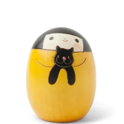 Usaburo Kokeshi Dolls handcrafted in Japan available at Miya.